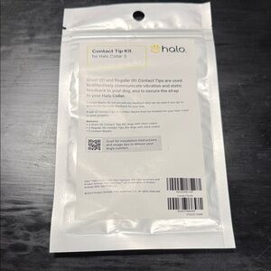 Halo Contact Tip Kit for Halo Collar 3 - Silver and White